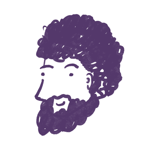 Icon of a man with a beard
