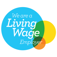 The living wage logo