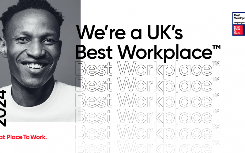 We're a UK's Best Workplace 2024