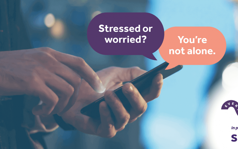 Stressed or worried? You're not alone
